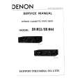 Cover page of DENON DR-M33 Service Manual