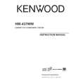 Cover page of KENWOOD HM-437WM Owner's Manual