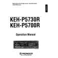 Cover page of PIONEER KEH-P5700R Owner's Manual