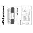 Cover page of AKAI AJ208 Service Manual