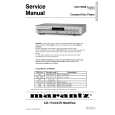 Cover page of MARANTZ CD17AKN2G Service Manual