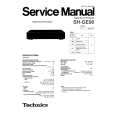 Cover page of TECHNICS SHGE90 Service Manual