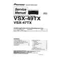 Cover page of PIONEER VSX-47TX Service Manual