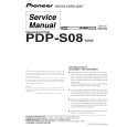 Cover page of PIONEER PDP-S08 Service Manual