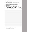 Cover page of PIONEER VSX-C501-S/FLXU Owner's Manual