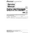 Cover page of PIONEER DEH-P6780MP Service Manual