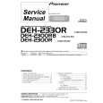 Cover page of PIONEER DEH-2300RB/X1P/EW Service Manual