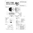 Cover page of KENWOOD KFC-7180 Owner's Manual