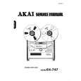 Cover page of AKAI GX-747 Service Manual