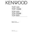 Cover page of KENWOOD TCP-123 Owner's Manual