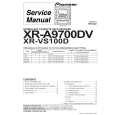 Cover page of PIONEER XR-A9700DV/KUCXJ Service Manual