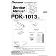 Cover page of PIONEER PDK-1013 Service Manual