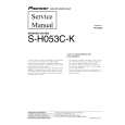 Cover page of PIONEER S-H053C-K Service Manual