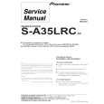Cover page of PIONEER S-A35LRC Service Manual