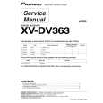 Cover page of PIONEER XV-DV363/NTXJ Service Manual