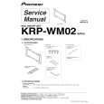 Cover page of PIONEER KRP-WM02/S/WL5 Service Manual