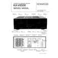 Cover page of KENWOOD KAV8500 Service Manual