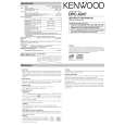 Cover page of KENWOOD DPC-X347 Owner's Manual