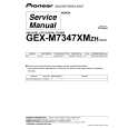 Cover page of PIONEER GEX-M7347XM Service Manual
