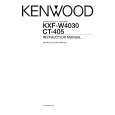 Cover page of KENWOOD CT405 Owner's Manual