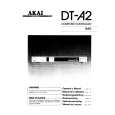 Cover page of AKAI DT-A2 Owner's Manual