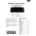 Cover page of ONKYO DT-901 Service Manual