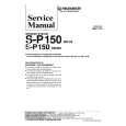 Cover page of PIONEER SP150 XIN1/E Service Manual
