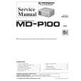 Cover page of PIONEER MDP100 Service Manual