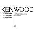 Cover page of KENWOOD KDC-4070RA Owner's Manual