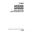 Cover page of CANON AP8300 Owner's Manual