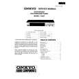 Cover page of ONKYO T-4037 Service Manual