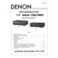 Cover page of DENON PMA-720 Service Manual