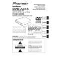 Cover page of PIONEER DVD-A04S Owner's Manual