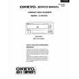 Cover page of ONKYO C-707CHX Service Manual