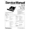 Cover page of TECHNICS SL-15 Service Manual