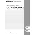 Cover page of PIONEER CDJ-1000MK2/KUCXJ Owner's Manual