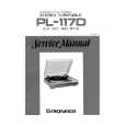 Cover page of PIONEER PL-117D Service Manual
