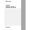 Cover page of PIONEER VSX-518-S/NAXJ5 Owner's Manual