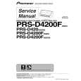 Cover page of PIONEER PRS-D4200F/XS/ES Service Manual