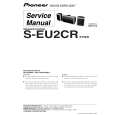 Cover page of PIONEER S-EU2CR/XTW1/E Service Manual