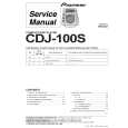 Cover page of PIONEER CDJ-100S Service Manual
