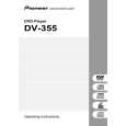 Cover page of PIONEER DV-355/LBXJ Owner's Manual