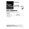 Cover page of PIONEER LDV6000A Service Manual