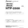 Cover page of PIONEER HTP-2500/KUCXCN Service Manual
