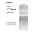 Cover page of ONKYO HT-R410 Owner's Manual