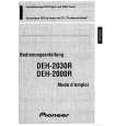 Cover page of PIONEER DEH-2000R (FR) Owner's Manual