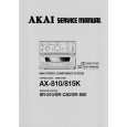 Cover page of AKAI SR-810 Service Manual