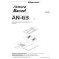 Cover page of PIONEER AN-G3/E5 Service Manual