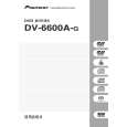 Cover page of PIONEER DV-6600A-G/RAXU Owner's Manual