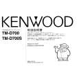 Cover page of KENWOOD TM-D700 Owner's Manual